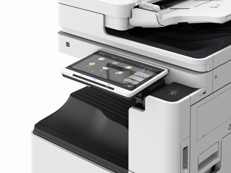 Canon imageRUNNER ADVANCE DX 4935i - widok 3d wyświetlacza