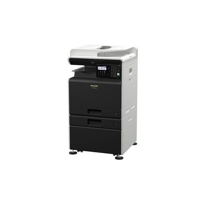 Sharp BP-20C25 z szufladami - widok 3d
