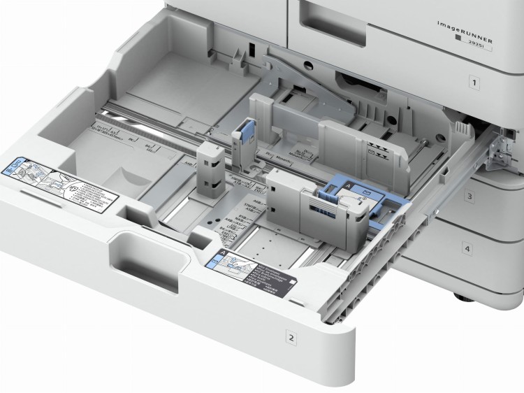 Canon imageRUNNER 2945i - widok wnętrza szuflady