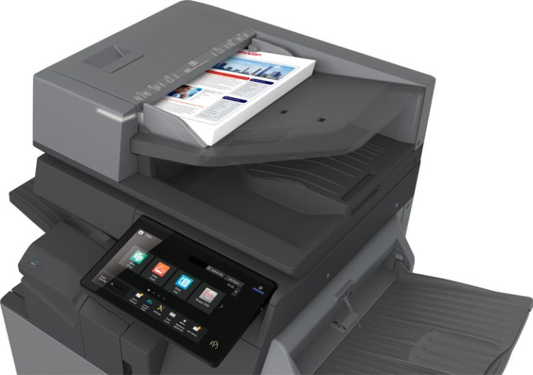 SHARP BP-70M65 - widok 3d z góry