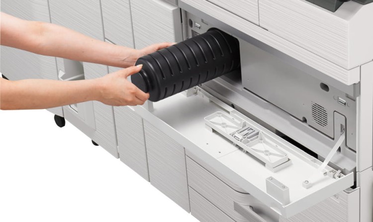 SHARP BP-70M90 - wymiana tonera