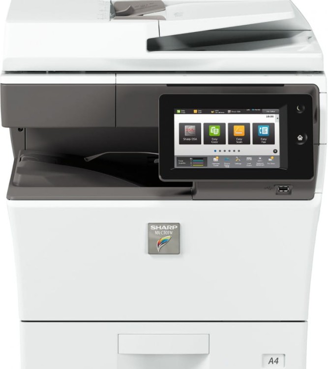 Sharp MX-C303WH - widok z przodu