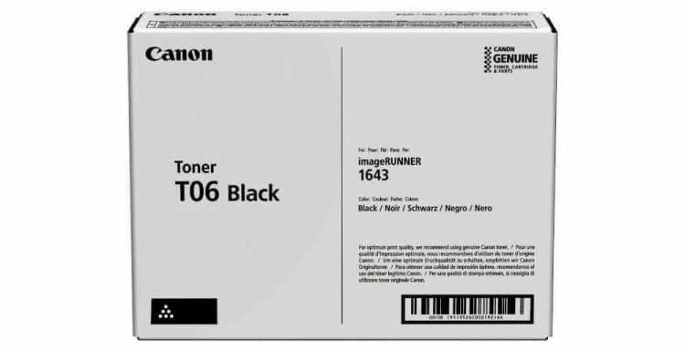 T06 Toner Black Czarny Oryginalny