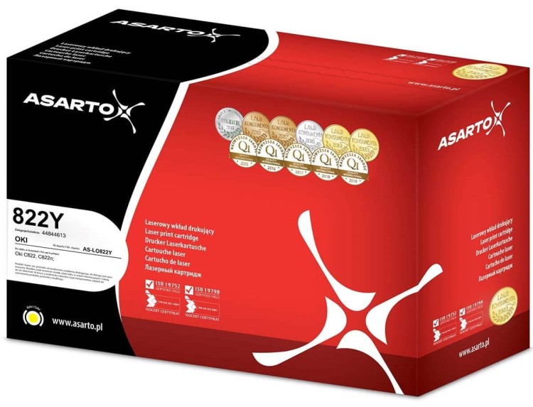 AS-LO822Y Toner Asarto yellow