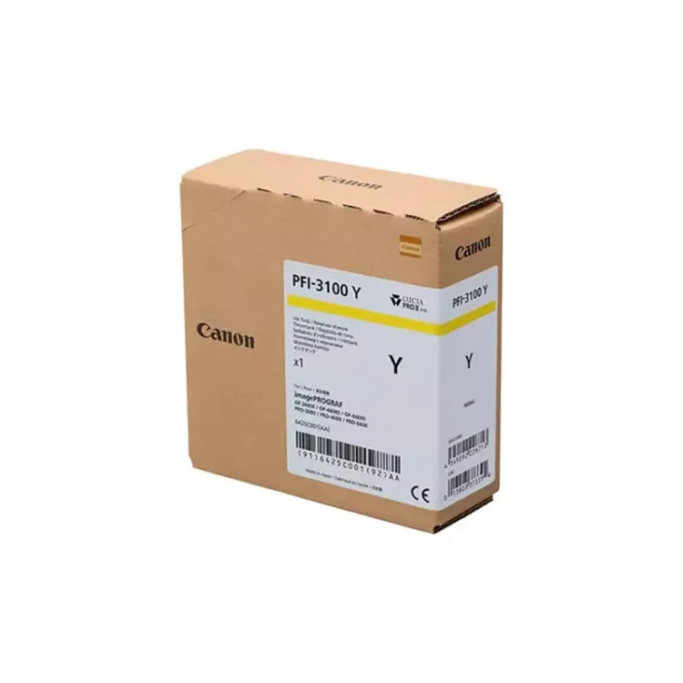 Tusz Canon PFI-3100 Y | yellow - żółty | CF6425C001AA | ORYGINALNY