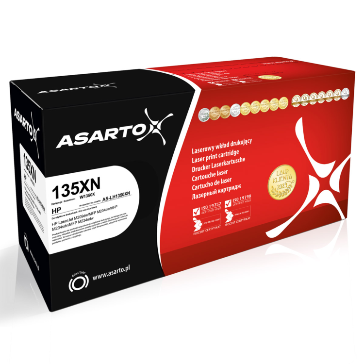 Toner Asarto AS-LH1350XN do HP 135XN | W1350X | 2400 str. | black