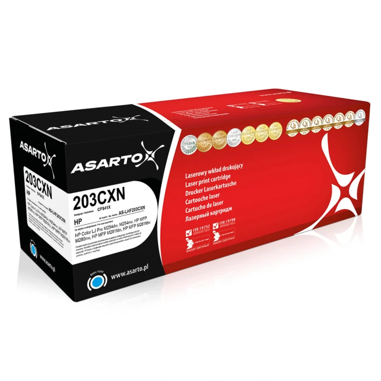 Toner Asarto AS-LHF203CXN do HP 203CXN | CF541X | 2500 str. | cyan