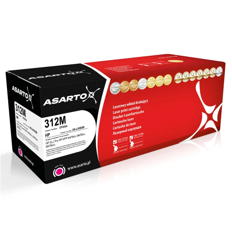 Toner Asarto AS-LH383M do HP 312M | CF383A | 2700 str. | magenta