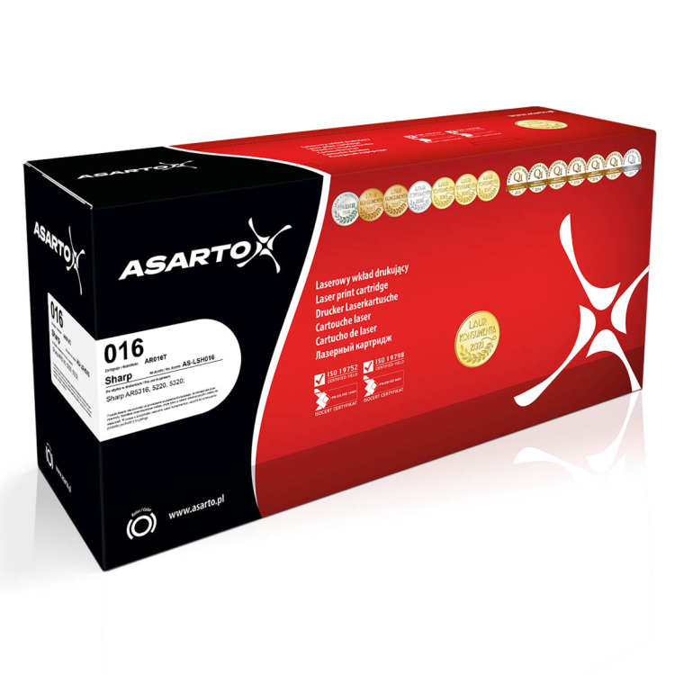 Toner Asarto AS-LSH016 do Sharp 016 | AR016T | 16000 str. | black