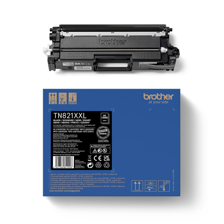 Toner Brother TN821XXLBK do HL-L9430/9470 | 15 000 str.| black