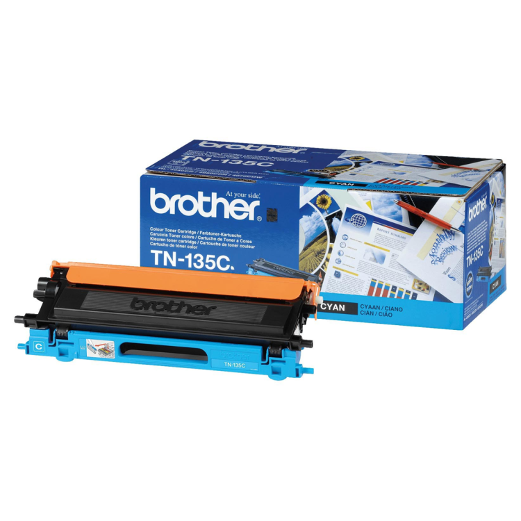 Toner Brother TN135C do HL-4040/4070/DCP9040/9045/MFC9440/9840 | 4 000 str.| cyan