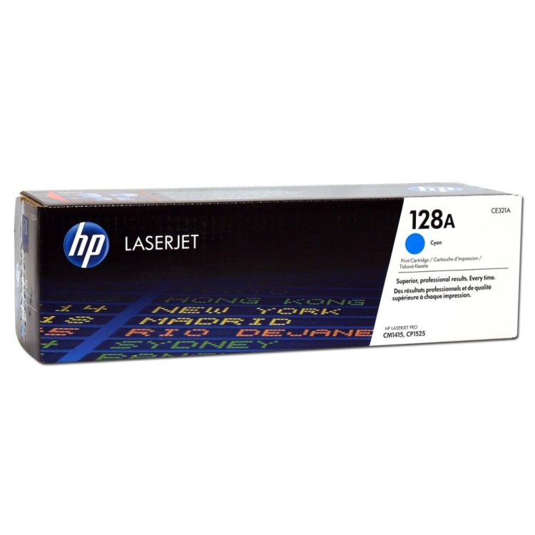 Toner HP 128A CE321A do LaserJet Pro CP1525, CM1415 | 1 300 str. | cyan