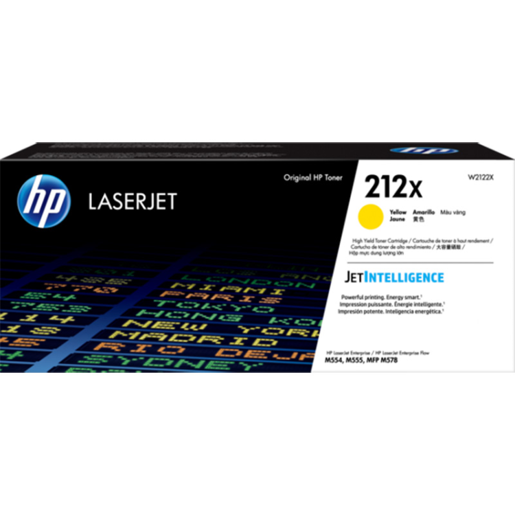 Toner HP 212X | 10 000 str. | Yellow W2122X