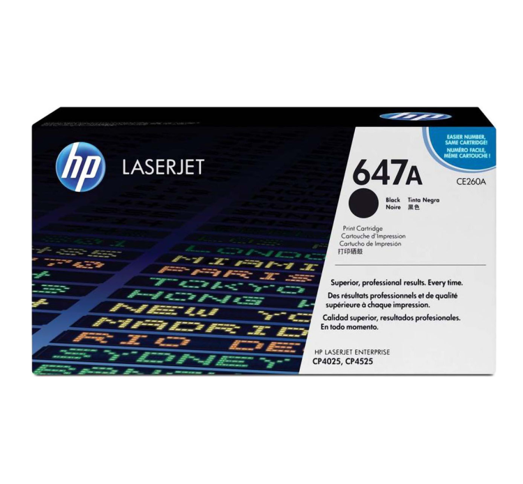 Toner HP 647A do LaserJet CP4025/4525/4540 | 8 500 str. | black CE260A