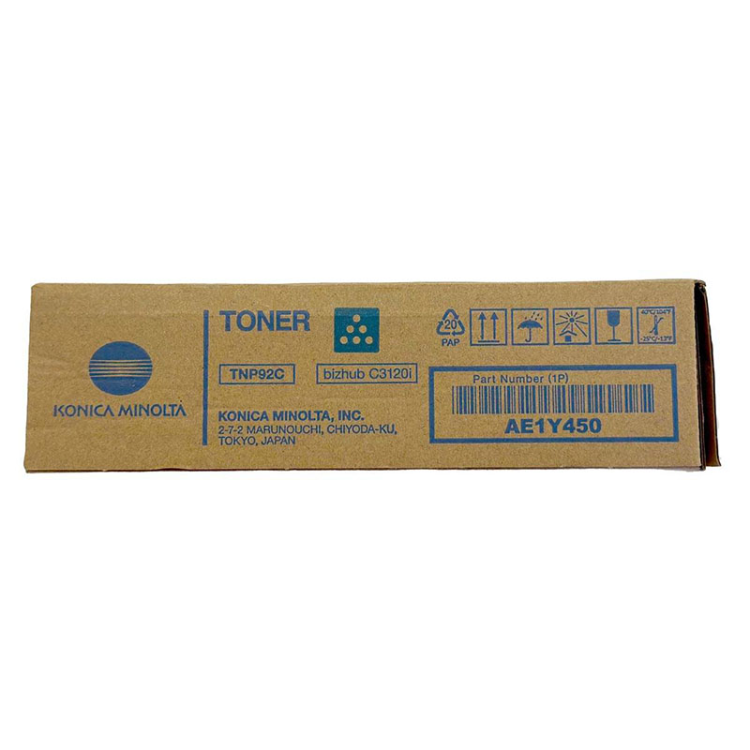 Toner Konica Minolta TNP-92C do C3120i | 4 000str.| cyan AE1Y450