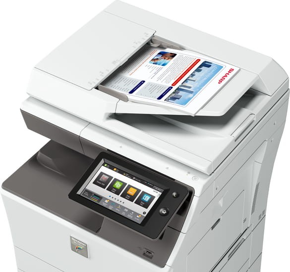 Sharp MX-C303WH - widok 3d z góry