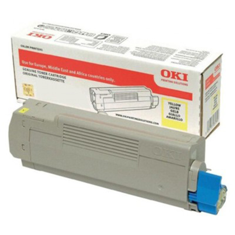 Toner Oki do C612 | 6 000 str. | yellow 46507505