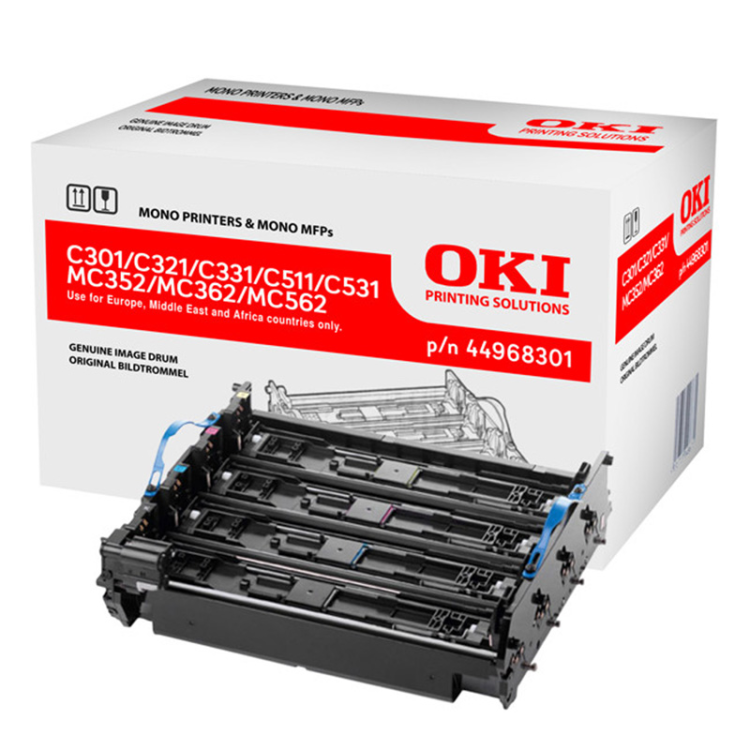 Zestaw bębnów Oki do C301/321/331 44968301