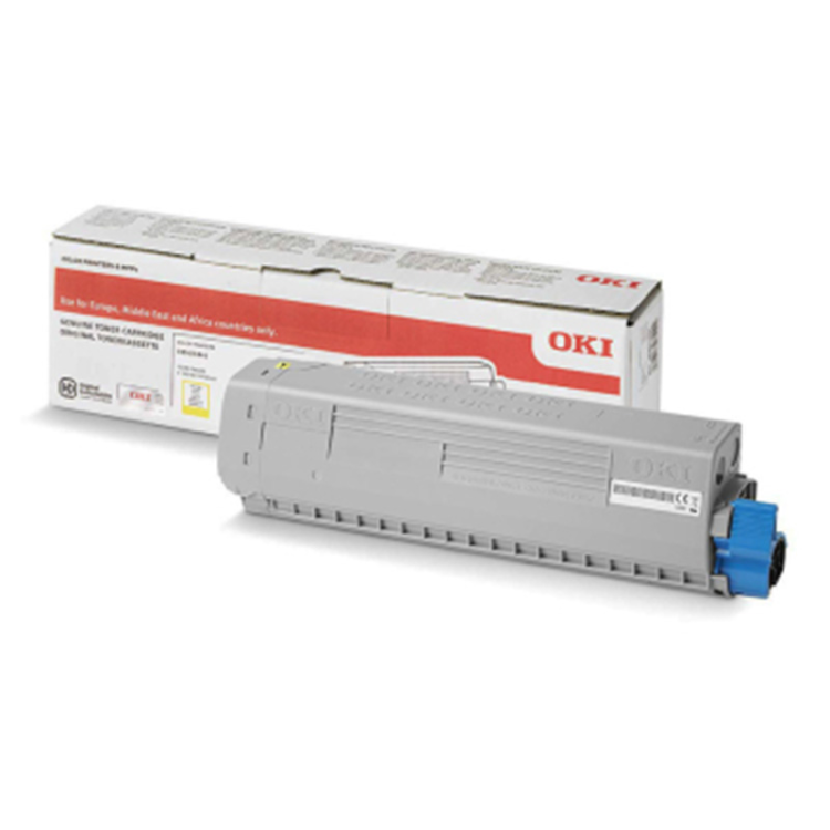 Toner Oki do C834/844 | 10 000 str. | yellow 46861305