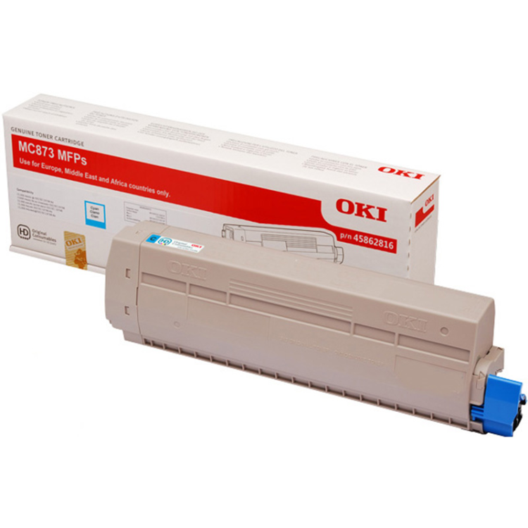 Toner Oki do MC873 | 10 000 str. | cyan 45862816