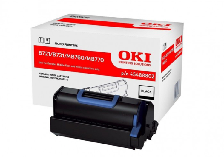 Toner Oki do B721/731/ MB760/770 | 18 000 str. | black 45488802