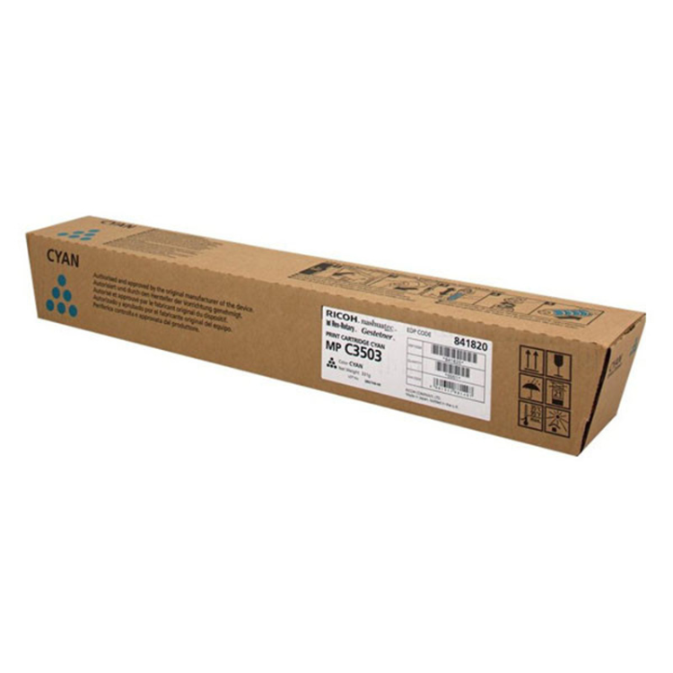 Toner Ricoh do MP C3003/3503 | 18 000 str. | cyan 841820