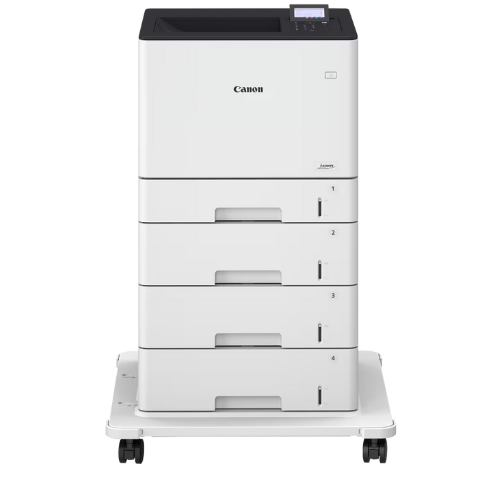 Drukarka Canon LBP722cdw - widok z opcjami