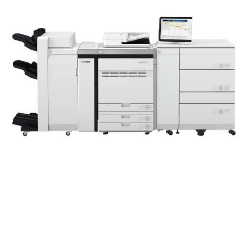 Canon imagePRESS seria V900 - widok z opcjami frotn