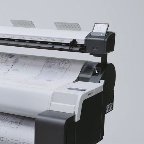 Ploter Canon ze skanerem Canon Lm36 - widok skanowania