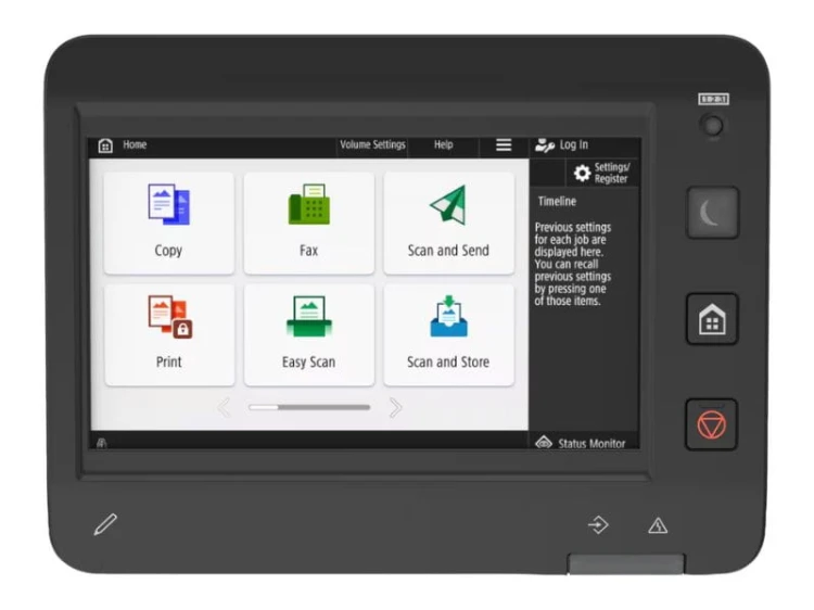 Drukarka Canon imageFORCE 1643 - panel