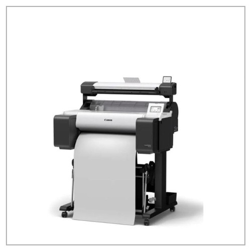Canon imagePROGRAF TM-255 MFP ze skanerem Lm24 i twardym dyskiem widok 3d