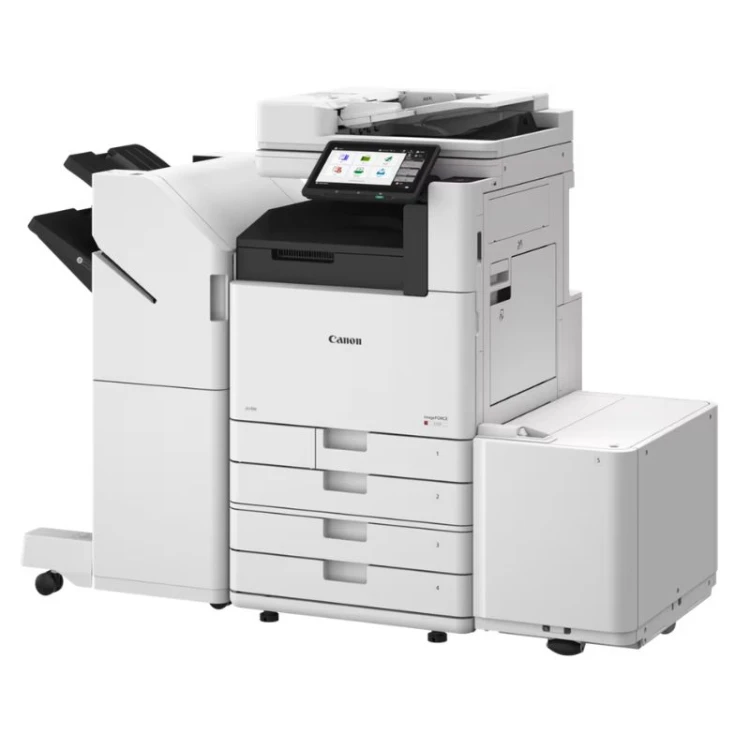 Drukarka Canon seria imageFORCE c3100 - widok 3d z opcjami