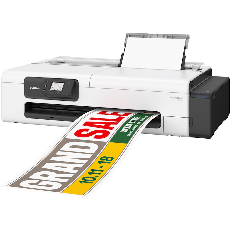 Canon TC-21 – druk baneru do 1200 mm