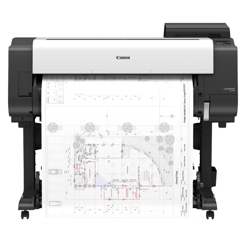 Ploter Canon TX-3300 z wydrukiem