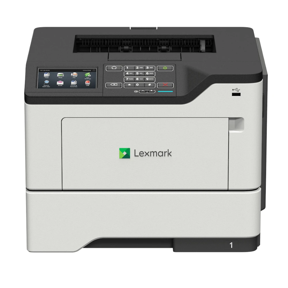 Drukarka Lexmark M3250 - widok z przodu