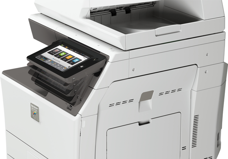 Drukarka Sharp MX-C303WH - widok 3d z góry