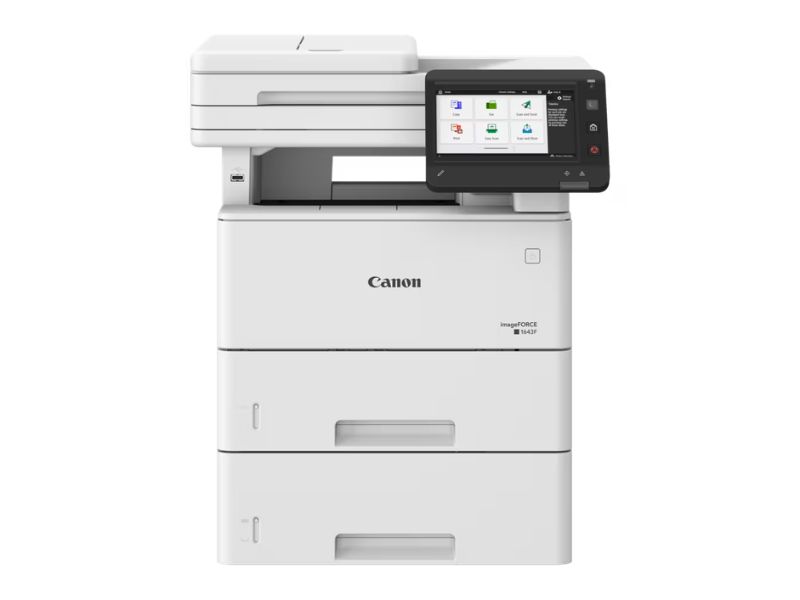 Szyfrowanie danych i panel kontrolny Canon imageFORCE