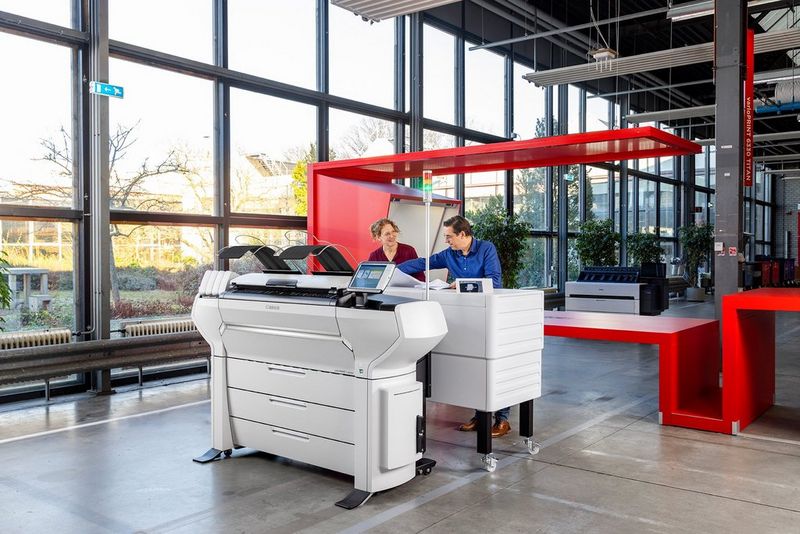 Canon colorWAVE T60 MFP ze skanerem i składarką