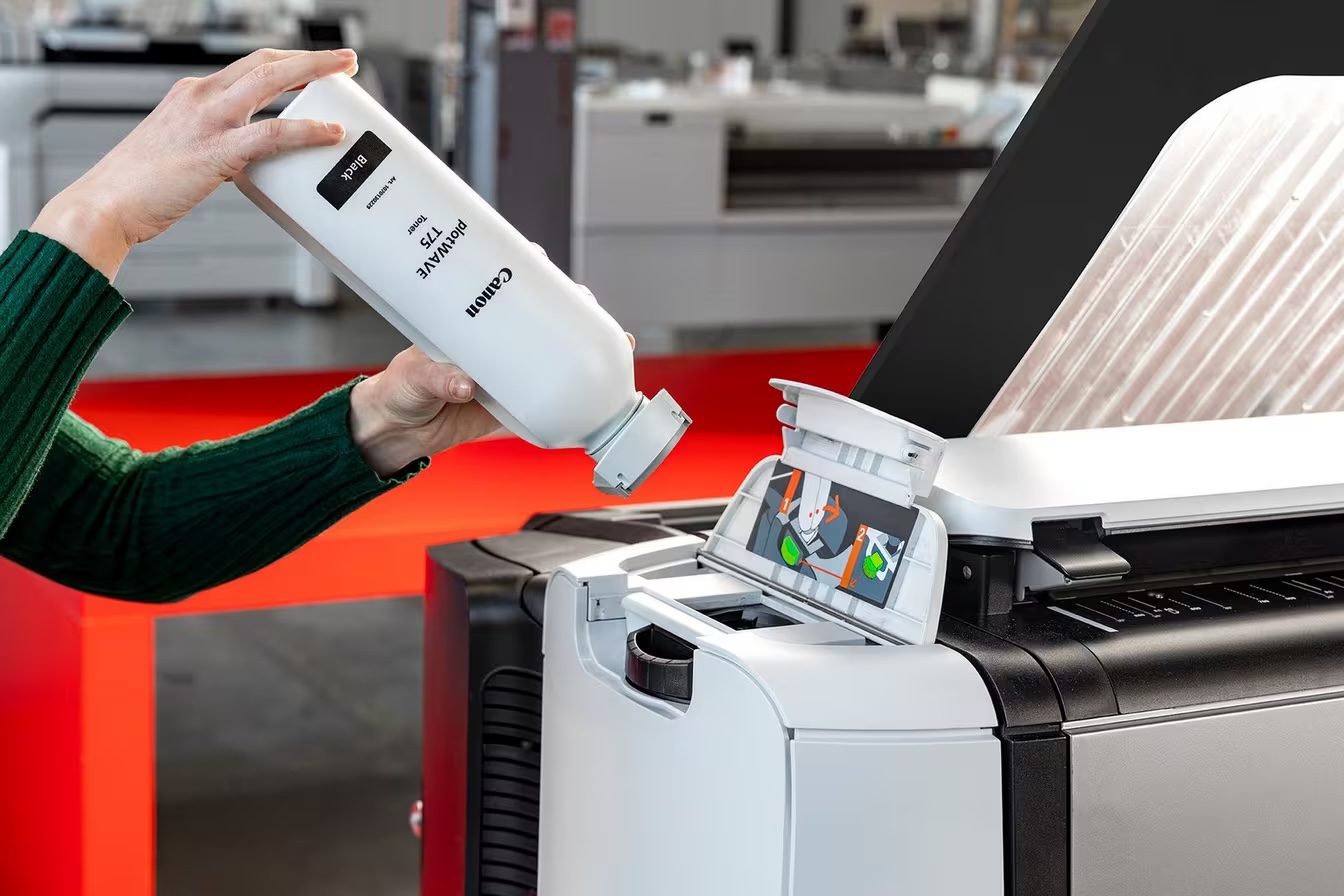 Bezpieczeństwo SMARTshield w Canon plotWAVE T50/T55